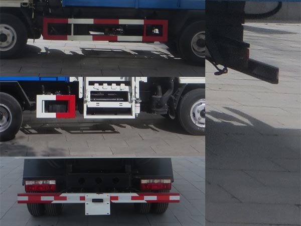 宁汽牌HLN5072ZDJE5型压缩式对接垃圾车