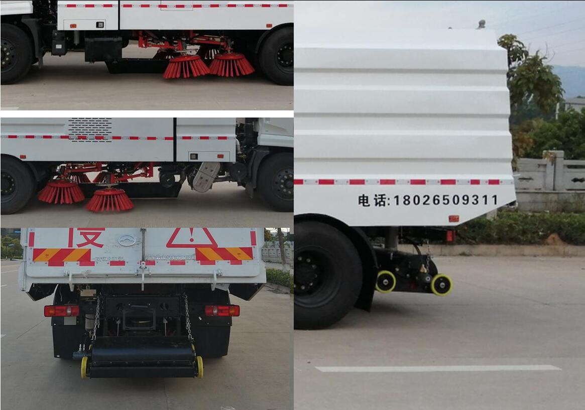 白云牌BY5182TSL型扫路车