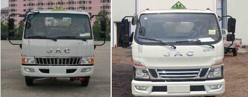 多士星牌JHW5090XRYH型易燃液体厢式运输车