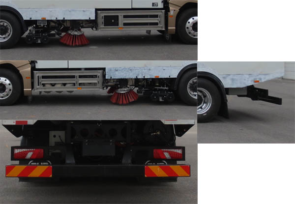 华林牌HLT5181TXSEV型纯电动洗扫车