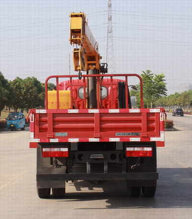 东风牌EQ5080JSQ3GDFAC型随车起重运输车