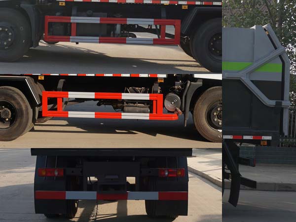 炎帝牌SZD5180ZDJE6S型压缩式对接垃圾车