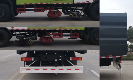 华通牌HCQ5182TXSDF6型洗扫车