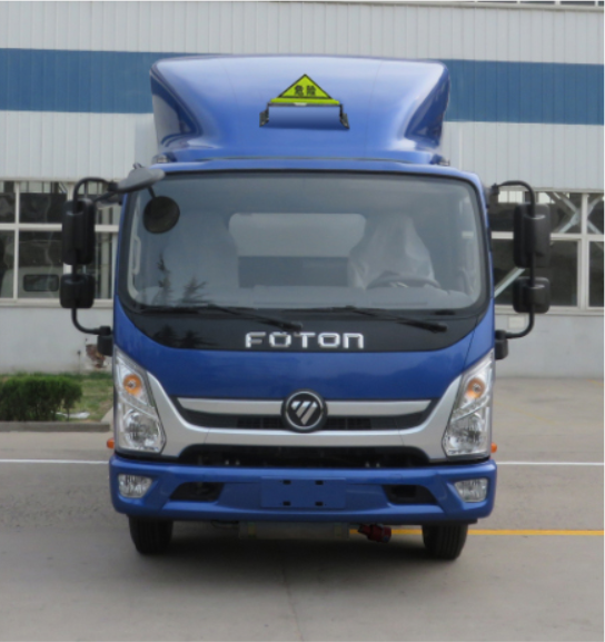 中燕牌BSZ5045XRQC6B型易燃气体厢式运输车