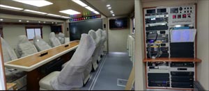 南马牌NM5200TXFTZ5000/B型通信指挥消防车