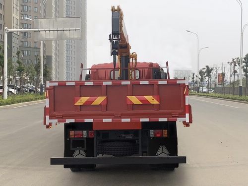 豪曼牌ZZ5148JSQF17EB1型随车起重运输车