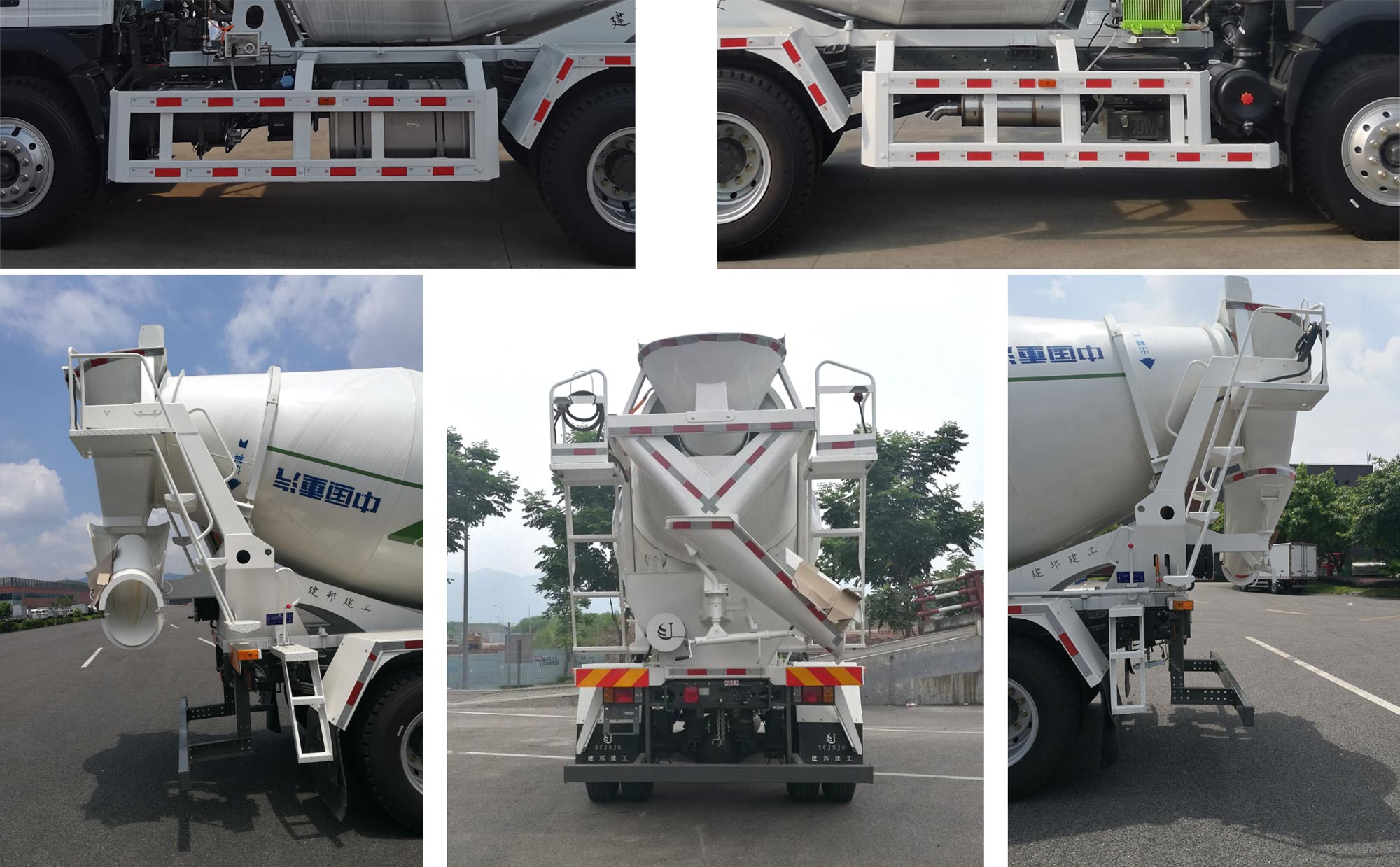 王牌牌CDW5180GJBA4R5型混凝土搅拌运输车