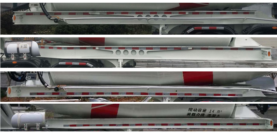 三一牌SY9400GJBB型混凝土搅拌运输半挂车