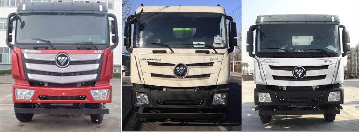 欧曼牌BJ5319GJBY6GRL-14型混凝土搅拌运输车