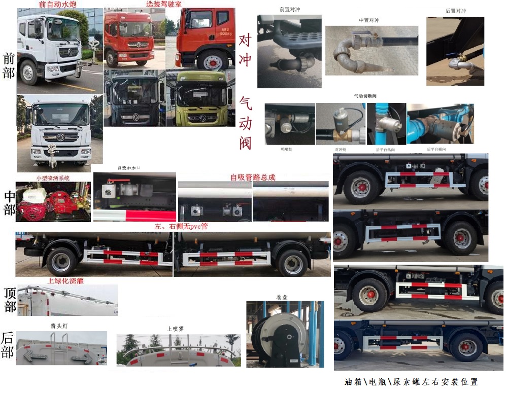 中标牌ZBH5163GSSEQE6B型洒水车