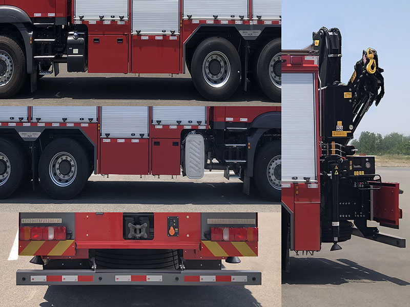 永强奥林宝牌RY5200TXFJY200/01型抢险救援消防车