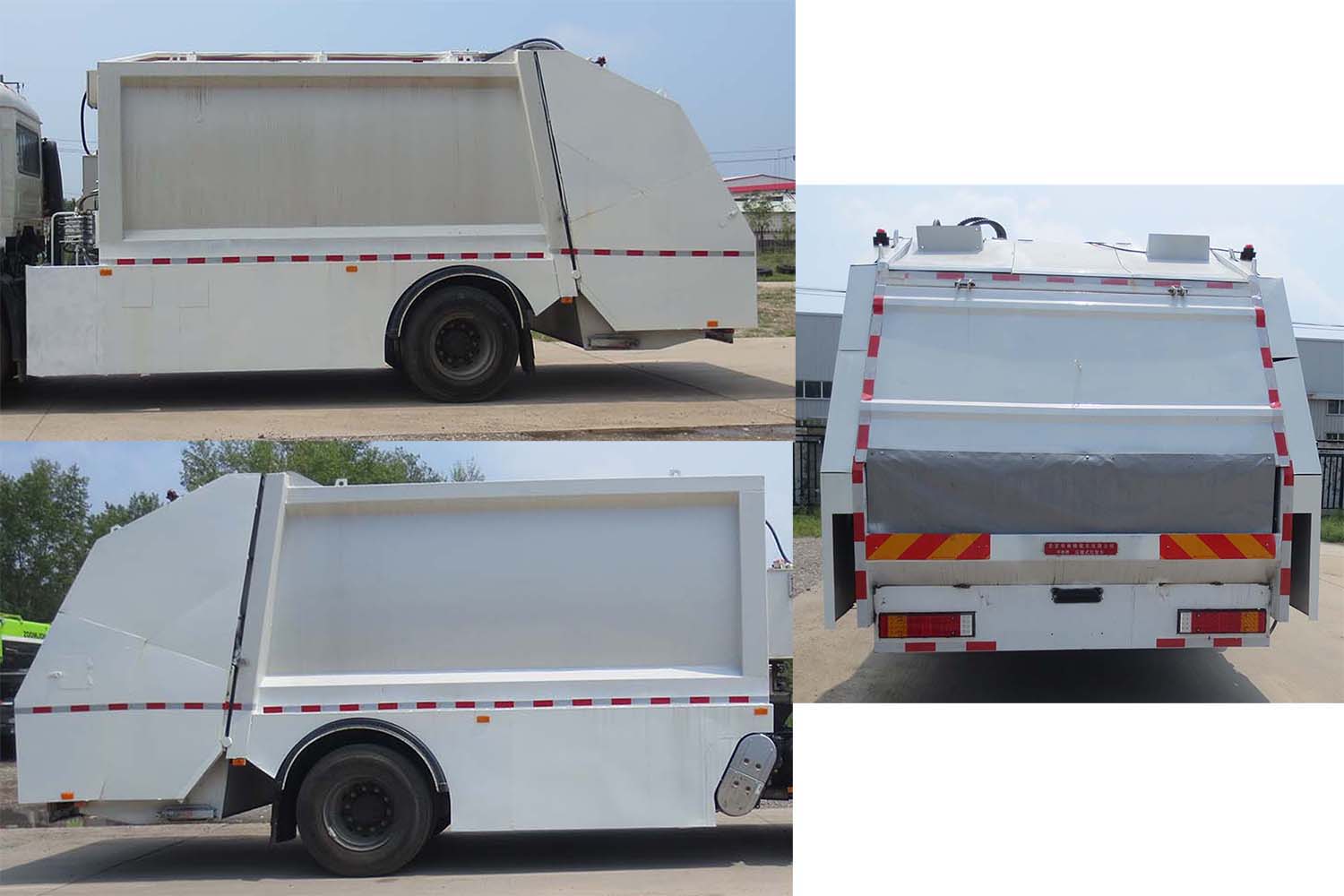 华林牌HLT5180ZYSDFE6型压缩式垃圾车