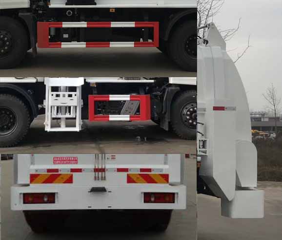 聚尘王牌HNY5180TCAD6型餐厨垃圾车