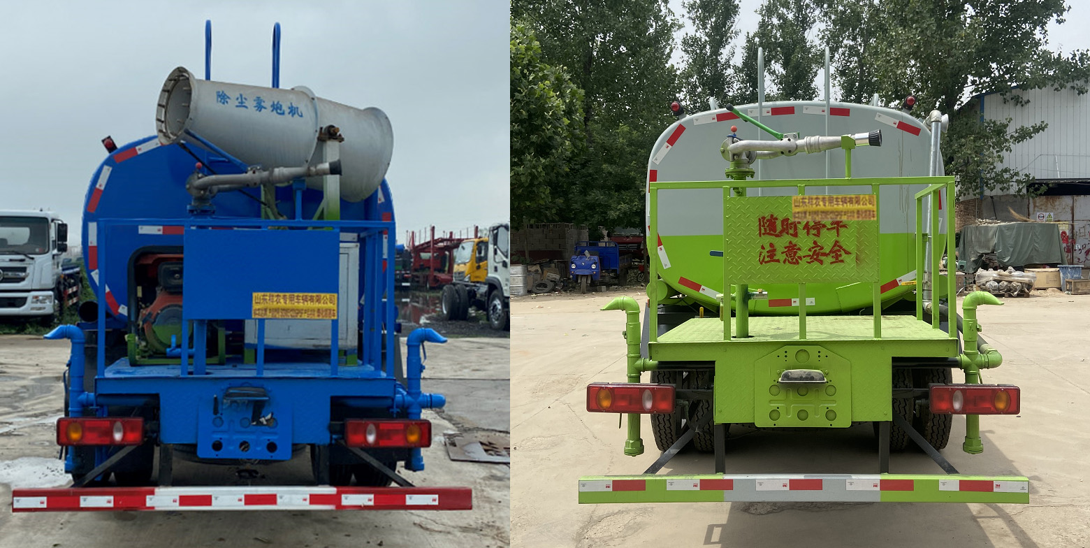 祥农达牌SGW5122GPSF型绿化喷洒车