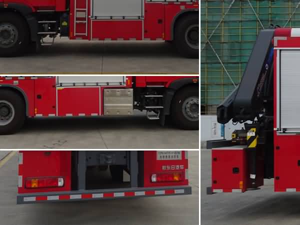 新东日牌YZR5140TXFJY130/H6型抢险救援消防车