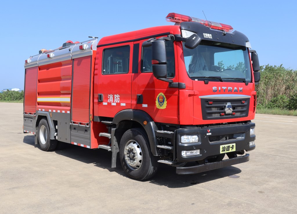 雷沃协力牌LWX5190GXFPM80型泡沫消防车