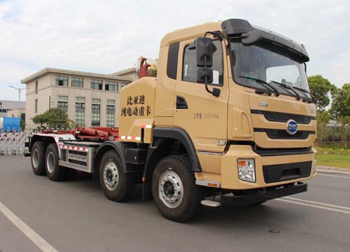 金驫牌YJW5310ZXXBEV型纯电动车厢可卸式垃圾车