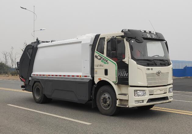中国中车牌TEG5180ZYSAZDBEV1型纯电动压缩式垃圾车
