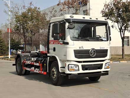 陕汽牌SBT5186ZXXLA1型车厢可卸式垃圾车