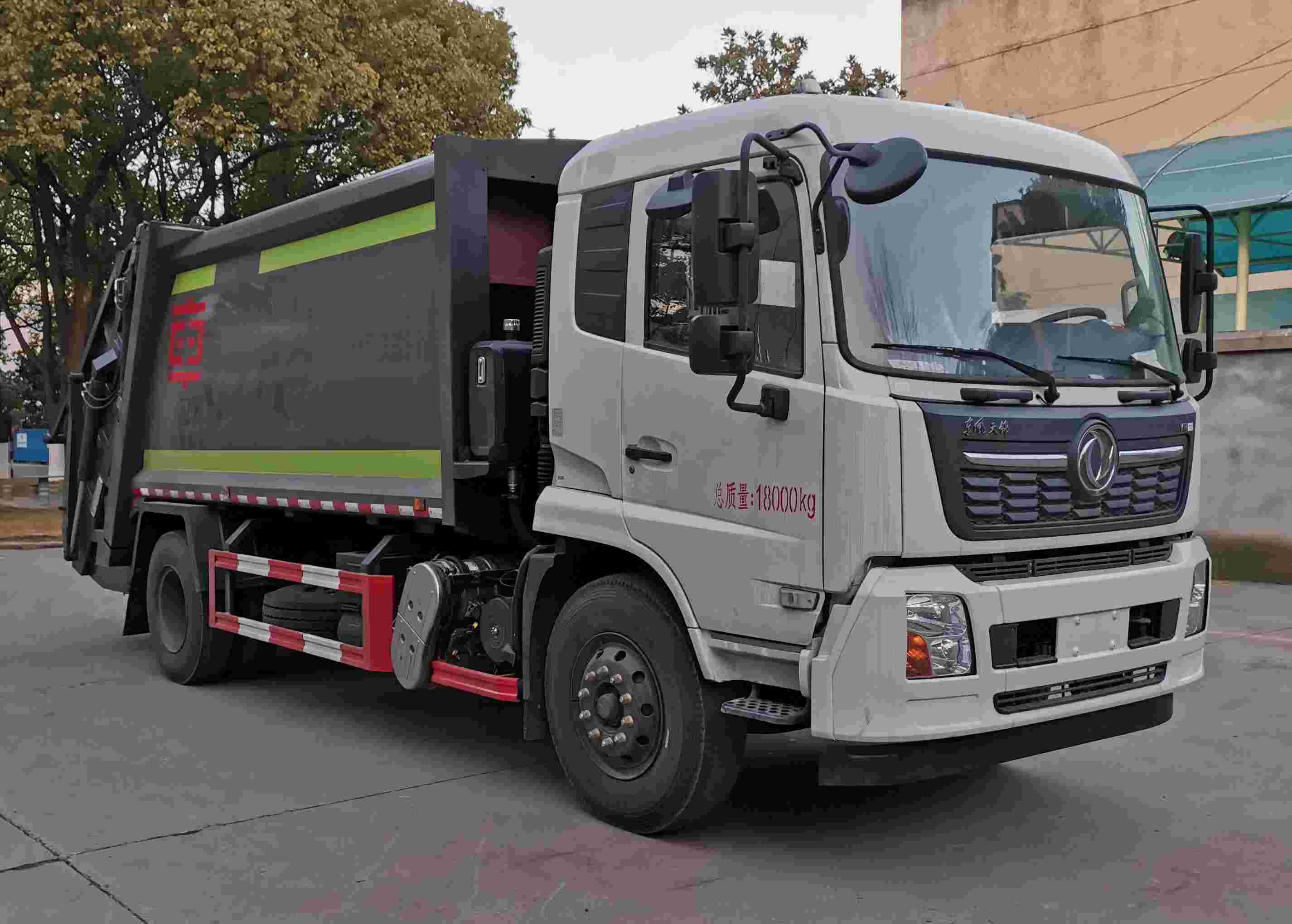 中国中车牌TEG5180ZYS6DF1D型压缩式垃圾车