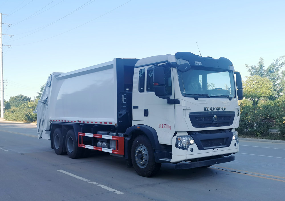 楚胜牌CSC5257ZYSZ6型压缩式垃圾车