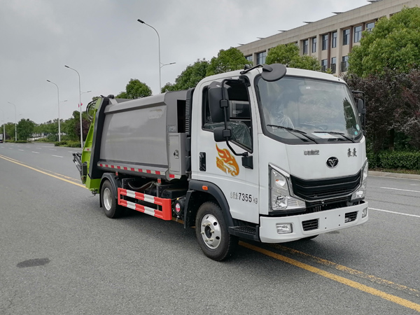 长力威牌CLA5078ZYSZZ6型压缩式垃圾车
