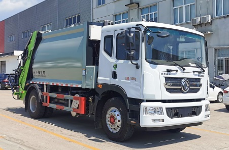 程力威牌CLW5182ZYS6WL型压缩式垃圾车