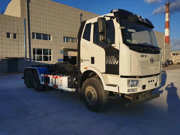 长白山牌JYB5250ZXX型车厢可卸式垃圾车