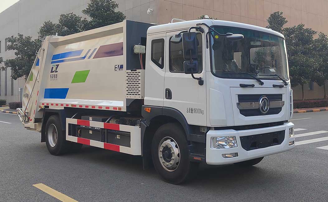 炎帝牌SZD5181ZYSBEV型纯电动压缩式垃圾车 炎帝牌SZD5181ZYSBEV型纯电动压缩式垃圾车